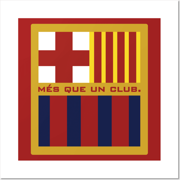 Barca cube Wall Art by Nagorniak